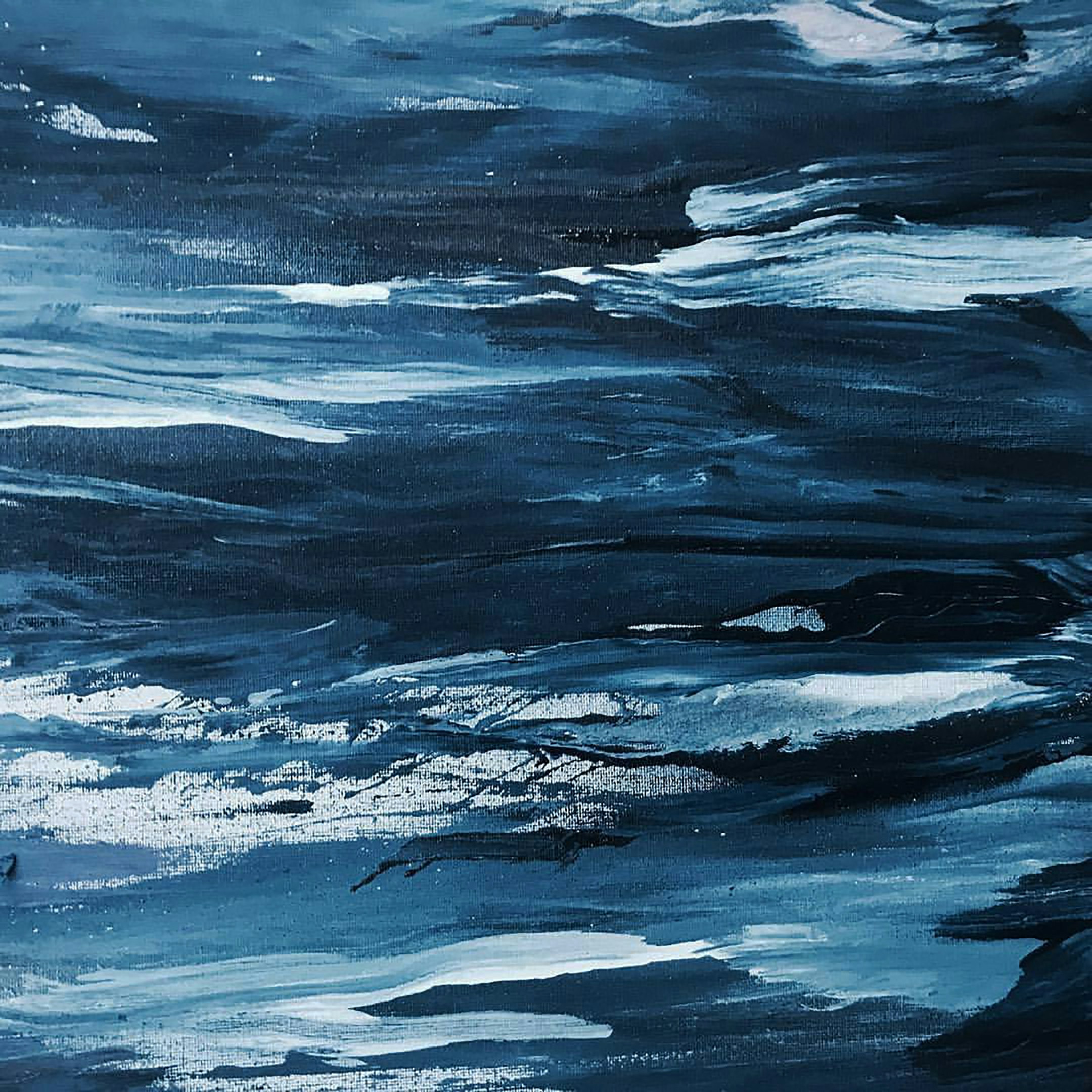 Blue abstract paint texture for viewing services